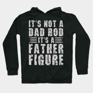 Its A Father Figure | Dim Gray Text Funny Dad Hoodie